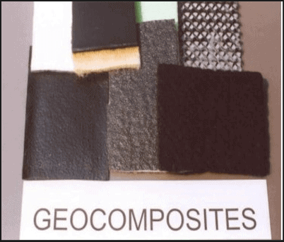 mixture of geotextile-geogrid