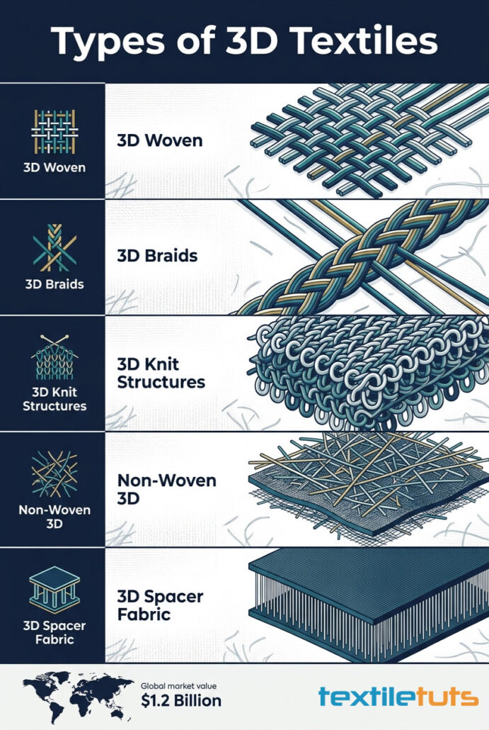 types of 3D textiles