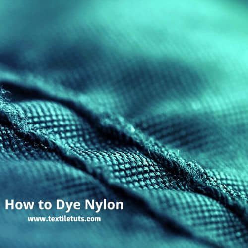 How to Dye Nylon or Polyamide?