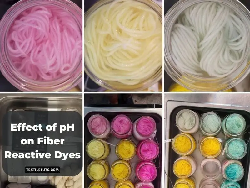 Effect of pH on Fiber Reactive Dyes