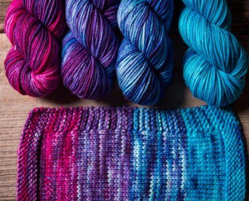 how to dye wool yarn