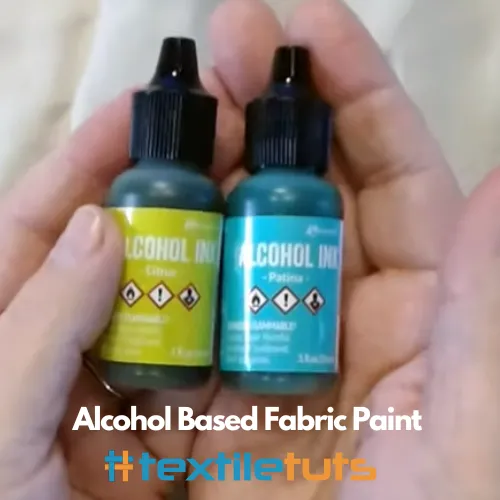 Alcohol Based Fabric Paint.