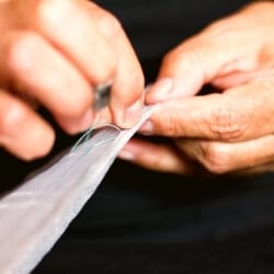 How To Hem Stretch Fabric By Hand