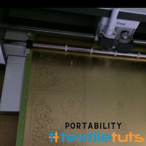 Portability of the Fabric Cutter
