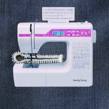 SWNNE Computerized 1-Step Buttonhole Sewing Machine