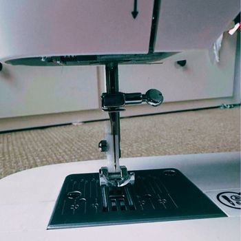 Singer MX60 Sewing Arrangement (Presser Feet and Feed Dog)