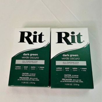 Rit Dark Green Powder Dyes for Synthetics
