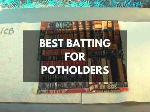 BEST BATTING FOR POTHOLDERS
