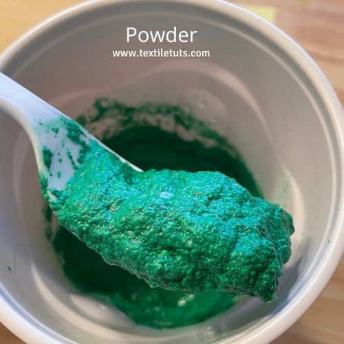 Powder Fabric Paint