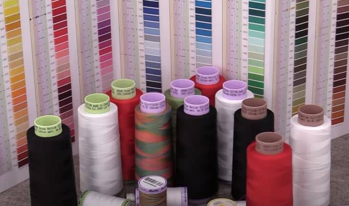 Cotton threads for sewing