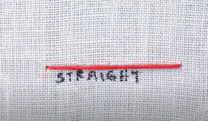 Straight Stitch