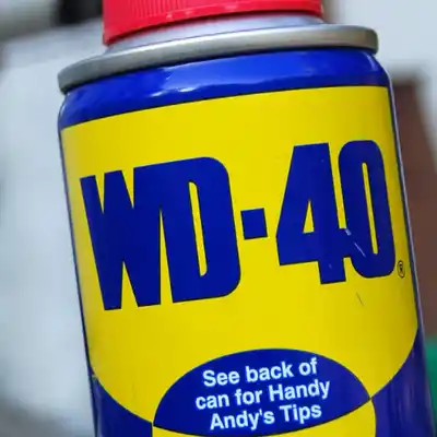 Using WD-40 to Get Under-Armour Logo Off