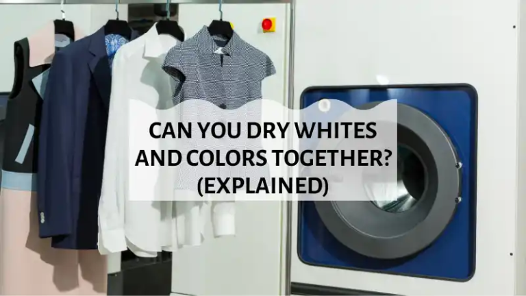 Can You Dry Whites and Colors Together? (Explained)