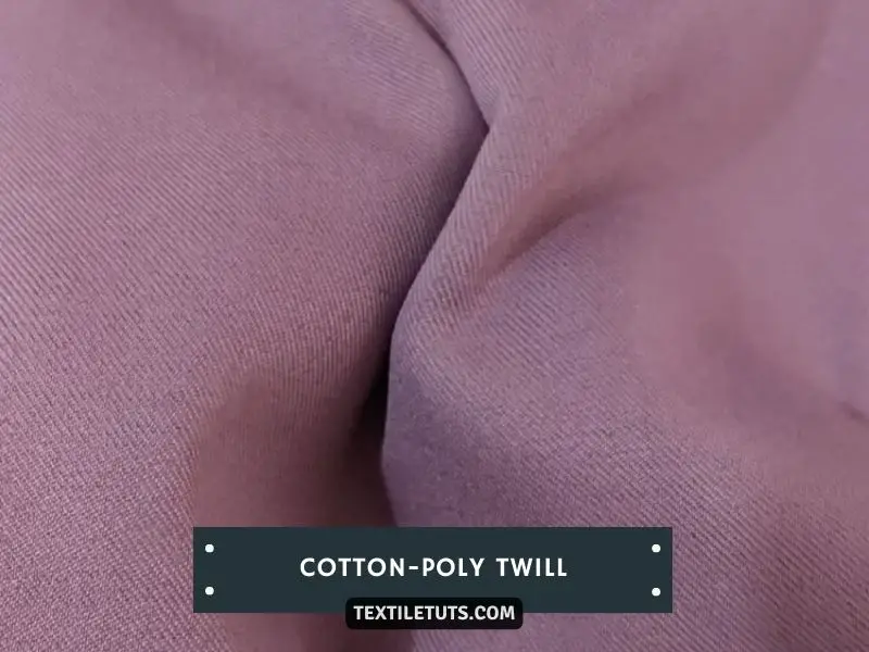 Cotton-Poly Twill Fabric