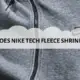 Does Nike Tech Fleece Shrink