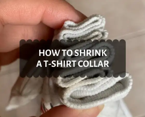 How to Shrink a T Shirt Collar