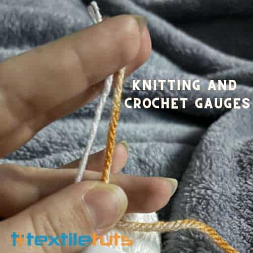 Knitting Crochet Gauges