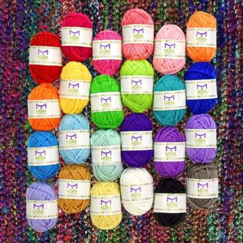 Mira Acrylic Yarn Skeins