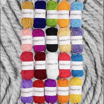 Acrylic Yarn Skeins for Knitting Placemats