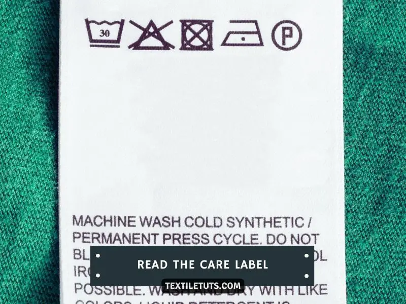 Read the Care Label Carefully