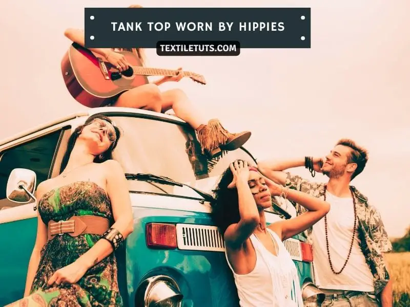 Tank Top Worn by Hippies in the 70s