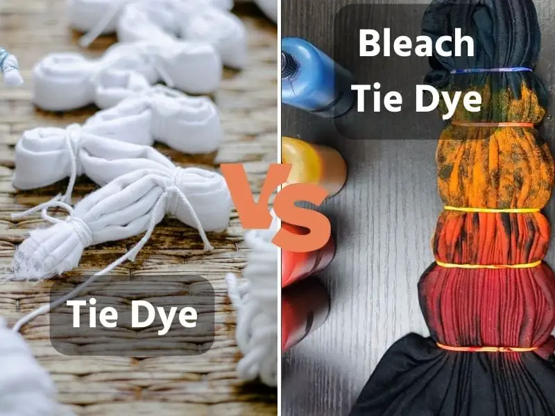 Tie Dye VS Bleach Tie Dye