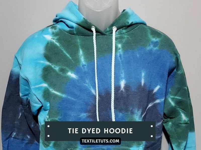 Tie Dyed Hoodie Using Tie Dye Kit