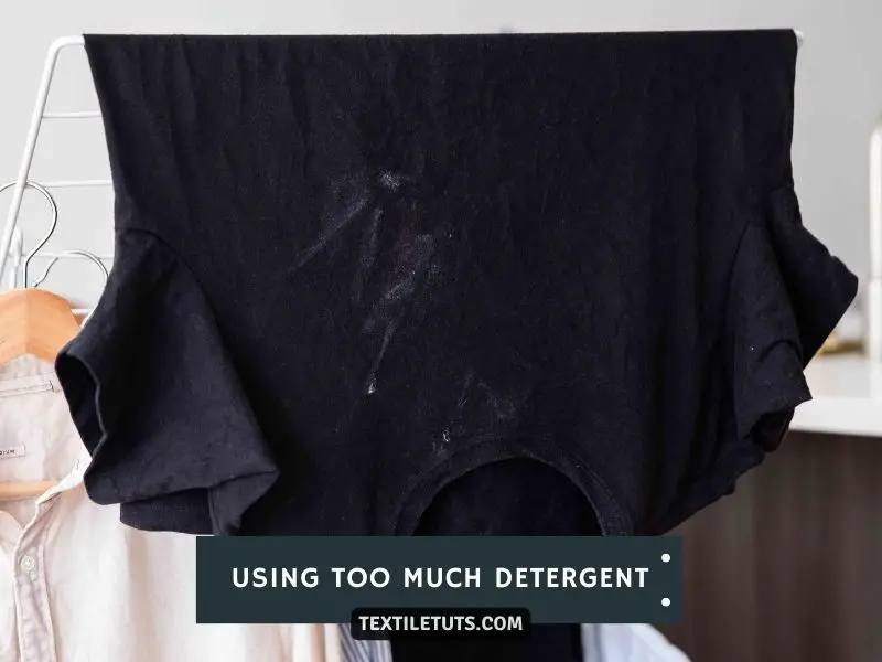 Detergent Staining Due to Using Too Much Detergent
