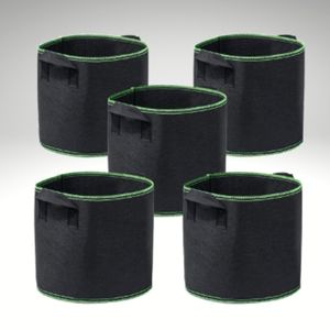 Garden4Ever 5 Pack 5 Gallon Grow Bags