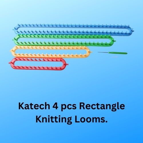Katech 4 pcs Rectangle Knitting Looms