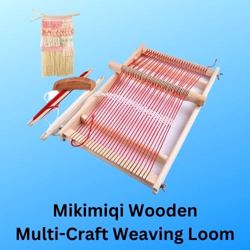Mikimiqi Wooden Multi Craft Weaving Loom