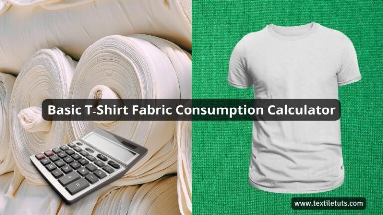 Basic T-Shirt Fabric Consumption Calculator: Pounds and Yardage