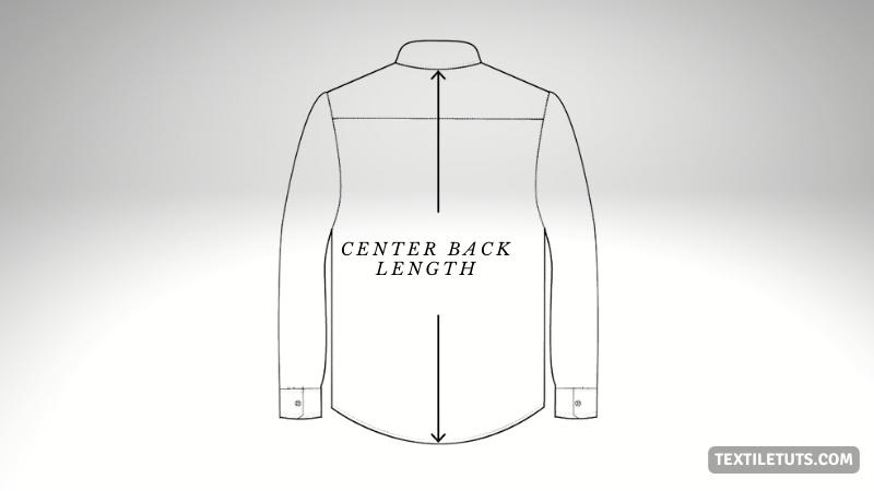 Centre Back Length of a Basic Shirt