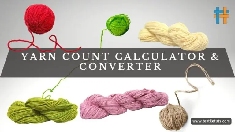 Yarn Count Calculator and Converter