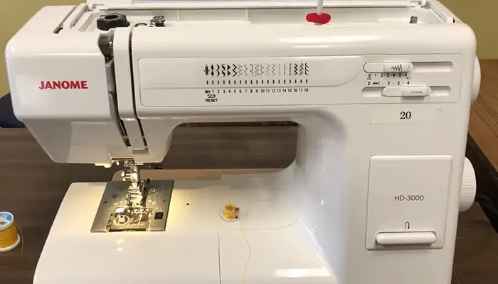 Construction of Janome HD3000
