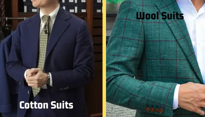 Cotton Suits vs Wool Suits