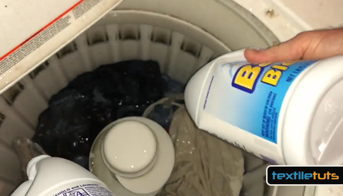Wash clothes with Too Much Bleach