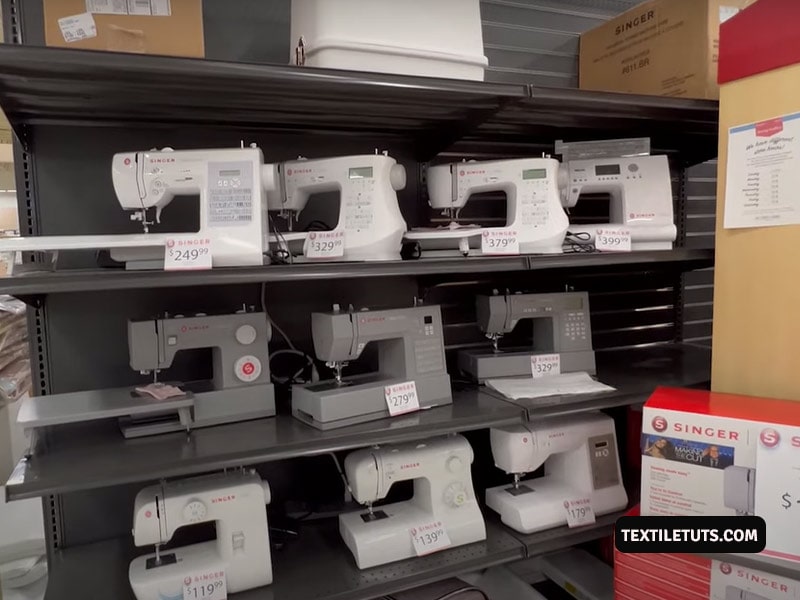 Renting Joann Fabrics' Sewing Machines