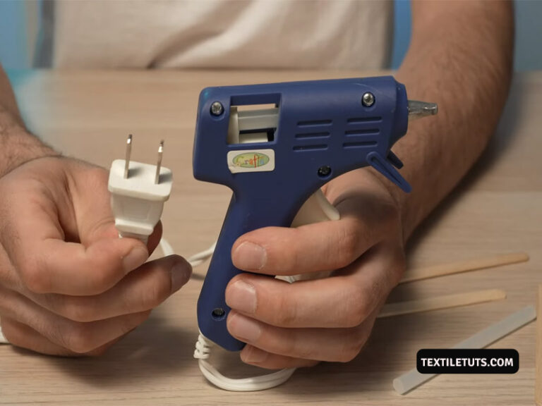 How To Apply Hot Glue On Fabrics TextileTuts