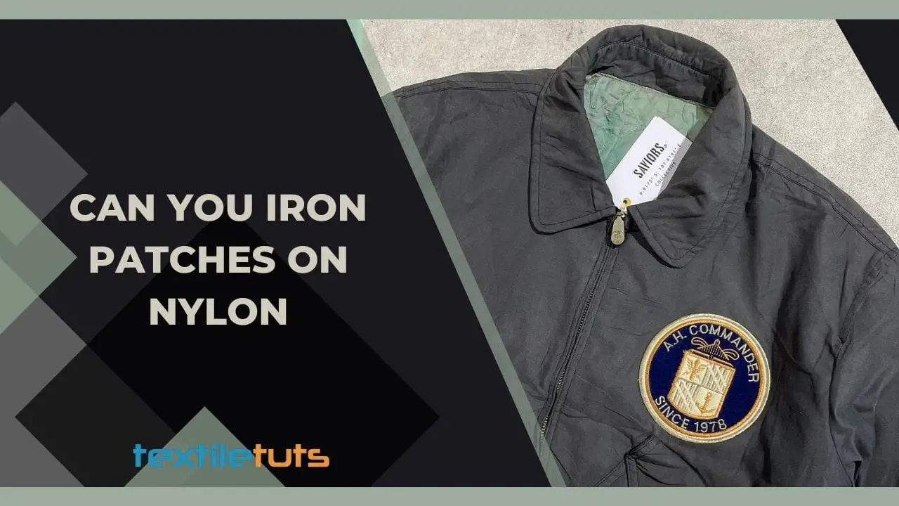 Can You Iron Patches On Nylon