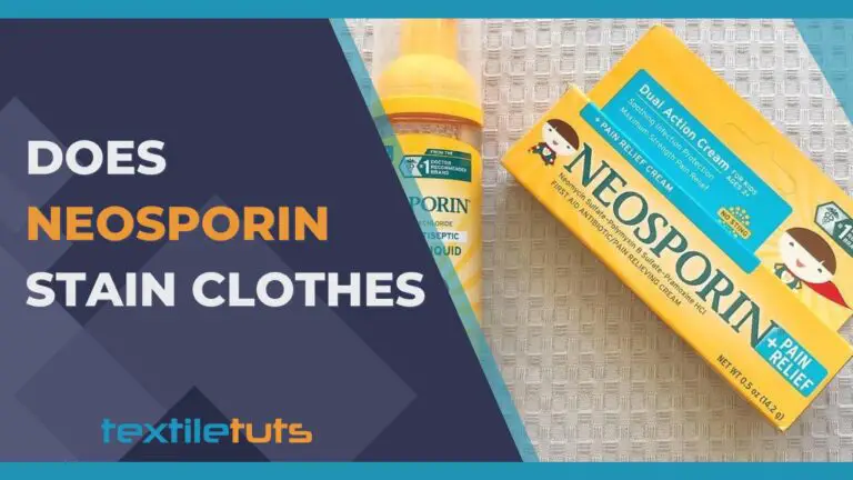 Unpacking The Question: Does Neosporin Stain Clothes?