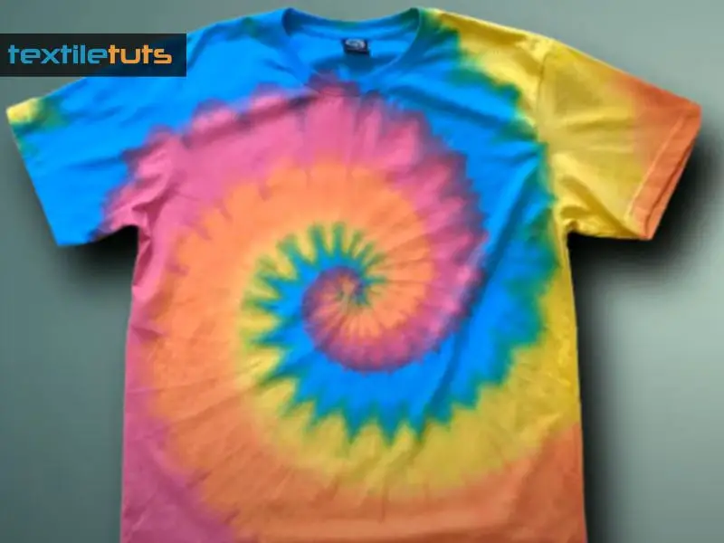 Steps for Creating a Tie-Dye Design with a Cotton and Polyester Fabric Mix
