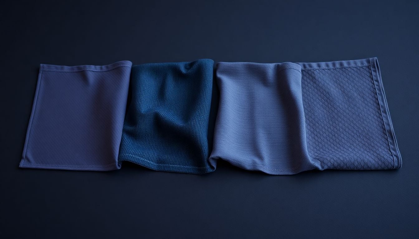 Adidas fabric technology guide showing shrinkage risk for Climalite, Climacool, Techfit, and Aeroready