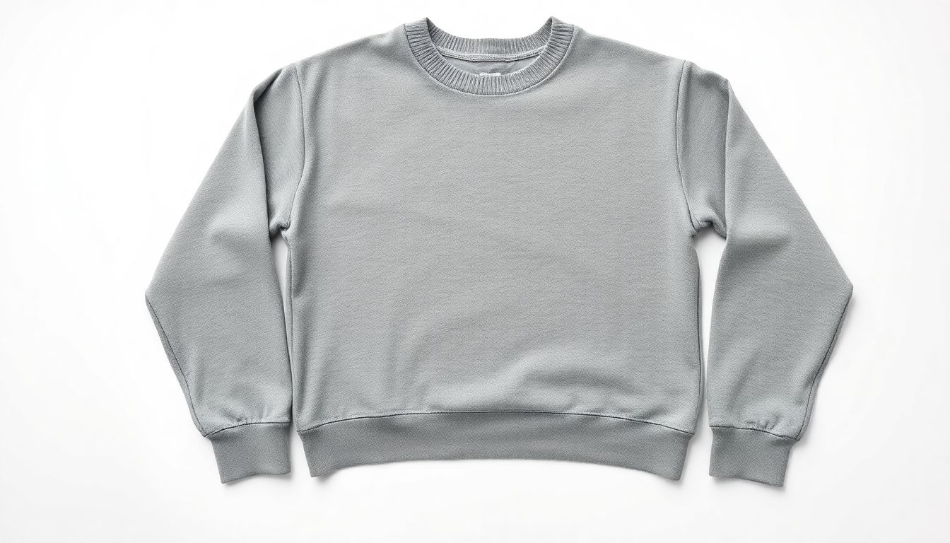Champion Reverse Weave sweatshirt flat-lay showing logo and side gussets that resist shrinkage