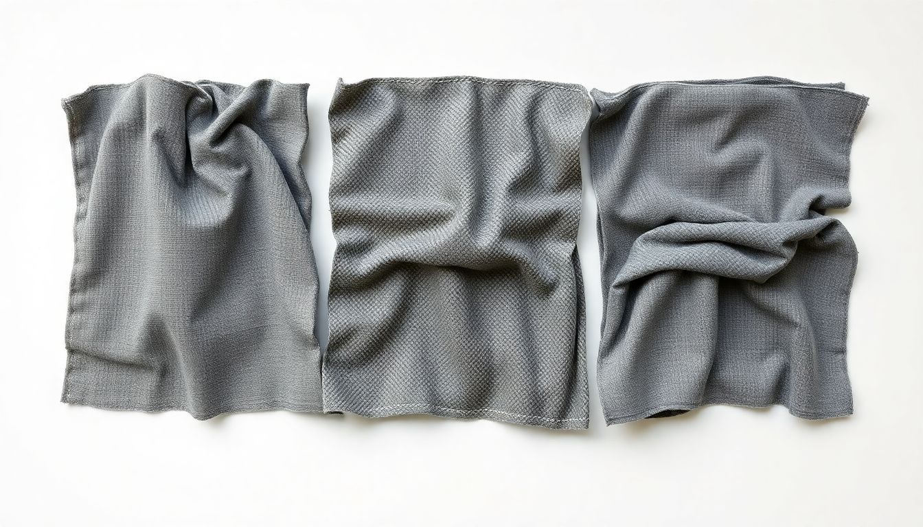Diagram comparing three types of fabric shrinkage: relaxation, felting, and consolidation