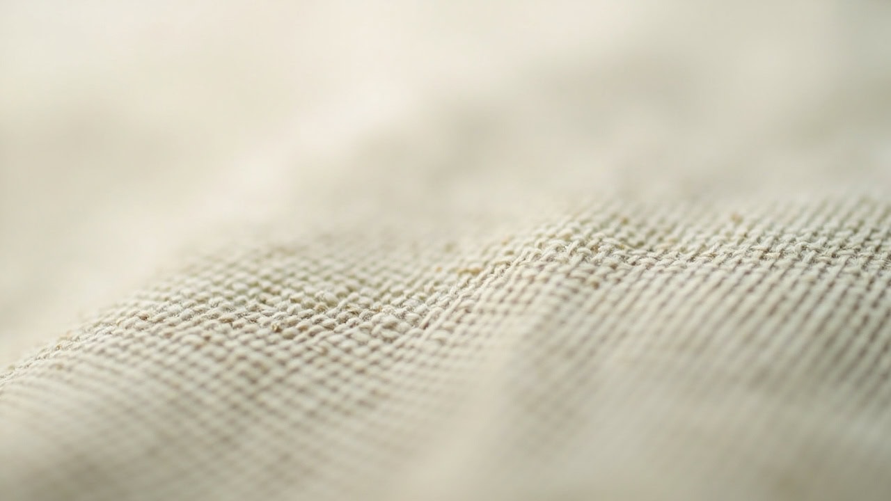 Macro photograph of twill weave fabric displaying characteristic diagonal rib pattern at 45-degree angle