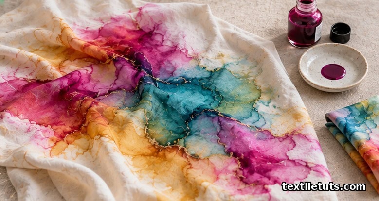 Can You Dye Fabric With Alcohol Ink