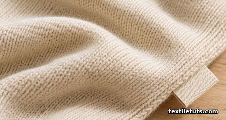 Soft pastel combed cotton knit fabric close-up showing fine jersey loop structure and gentle drape