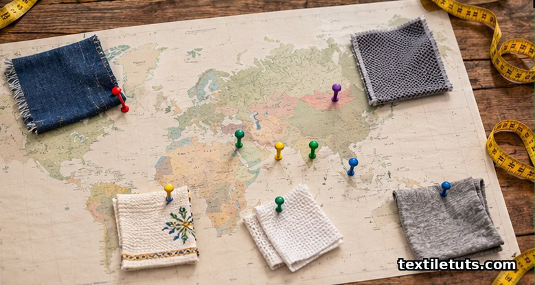 World map with five pin markers on top apparel sourcing countries: China, Bangladesh, Vietnam, India, and Turkey.
