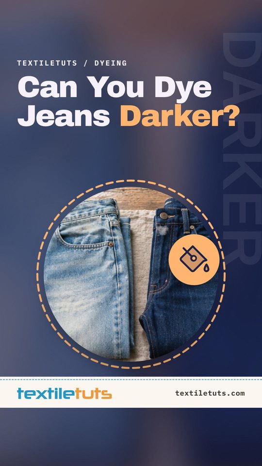 Can You Dye Jeans Darker?